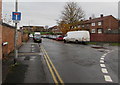 No Through Road except for bicycles, Hampton Road, Droitwich