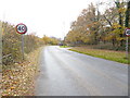 London Road enters speed limit