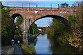 Railway bridge over Worcester and Birmingham Canal