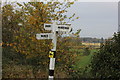 Signpost at Lamarsh