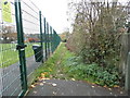 Grass path in Leatherhead