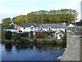 Houses beside the River Eamont, Eamont Bridge