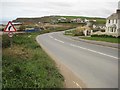 The coast road at Widecombe Bay