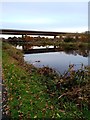 SX9588 : Bridge carrying the M5 over Exeter Canal by PAUL FARMER