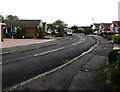 Bend in Delamere Road, Nantwich 