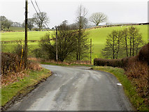 SO0768 : Minor Road near Henfryn by David Dixon