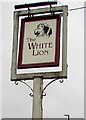 White Lion name sign, Yate