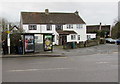 Bus stop and shelter near Yate railway station