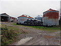 Storage silos, Huntley Farm