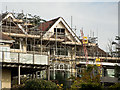 Scaffold on North Devon Hospice