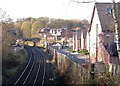 SD5204 : Upholland (1st) railway station (site), Lancashire by Nigel Thompson