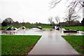 SO9570 : Outdoor skate park, Sanders Park, Bromsgrove, Worcs by P L Chadwick