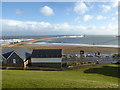 Looking out to Roker Pier at Sunderland