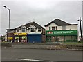 SJ8446 : Newcastle-under-Lyme: convenience store and pizza outlet by Jonathan Hutchins