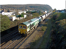 ST1283 : Coal train near Taff's Well by Gareth James