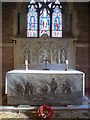 SO5659 : Altar and WWI war memorial #1 by Philip Halling