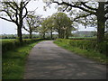 Road heading to Priors Hardwick