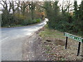 Looking into Wineham Lane