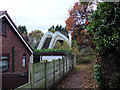 Footbridge over M6 at Gathurst