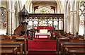 St Mary, Over - East end & screen