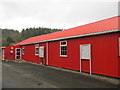 Yarrowfords colourful village hall.