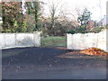 The entrance gate to Knockbarragh Park