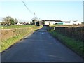 Road approaching Alderwood Farm