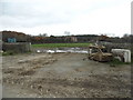 Muddy field at Bushbury Farm