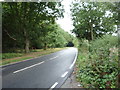 Looking south west on Harmer Green Lane