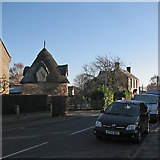 TL5376 : Little Thetford: Main Street and The Round House by John Sutton