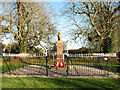 The war memorial in Halvergate