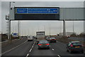 M74 Northbound  towards junction 1