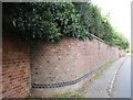 Brick Wall, Church Gate, Colston Bassett