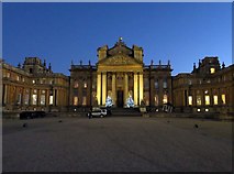 SP4416 : Blenheim Palace in the evening by Steve Daniels