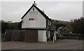 South side of the Greyhound Hotel & Inn near Llantrisant, Monmouthshire