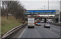 M8 westbound towards junction 24