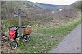 SK1573 : Finger post on the Monsal Trail by David Lally