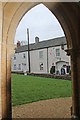 The Old Inn at Hawkchurch from the church