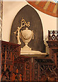 St Mary, Sunbury-on-Thames - Wall monument