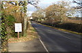 Looking northwards on Maplehurst Road