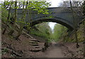 Bridge crossing the South Staffordshire Railway Walk