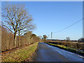 Lane towards Tingewick