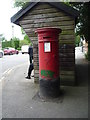Victorian postbox on High Green, Great Shelford