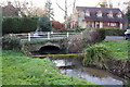 Bridge taking Mill Street over Ginge Brook