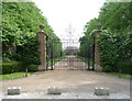 Gateway to Warren Hill House