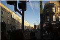 View up Westbourne Park Road from Portobello Road