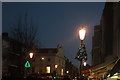 TQ2481 : View of Christmas decorations on Portobello Road #6 by Robert Lamb