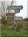 Crossroads Signpost