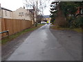 Oaks Lane - looking towards High Street