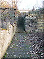 Steps up to Swan Bank Lane, Halifax